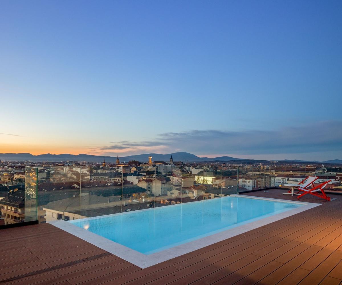 Kora Green City - Aparthotel Passivhaus Vitoria-Gasteiz Exteriér fotografie