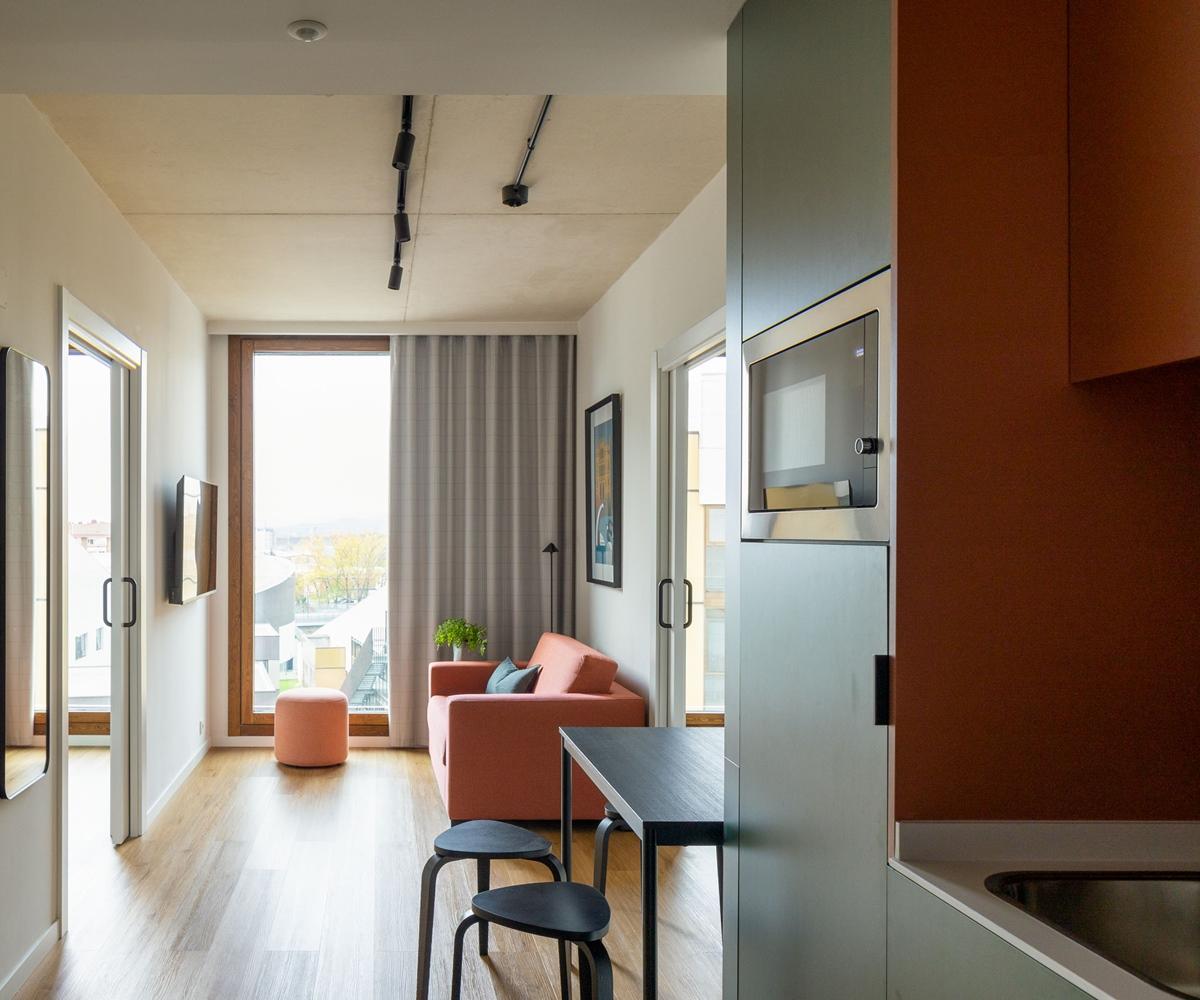 Kora Green City - Aparthotel Passivhaus Vitoria-Gasteiz Exteriér fotografie