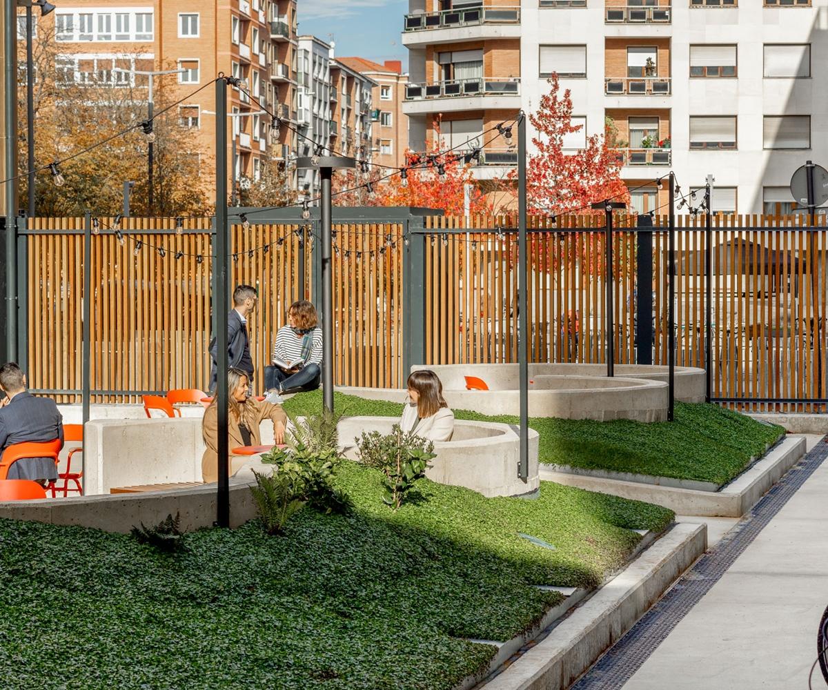 Kora Green City - Aparthotel Passivhaus Vitoria-Gasteiz Exteriér fotografie