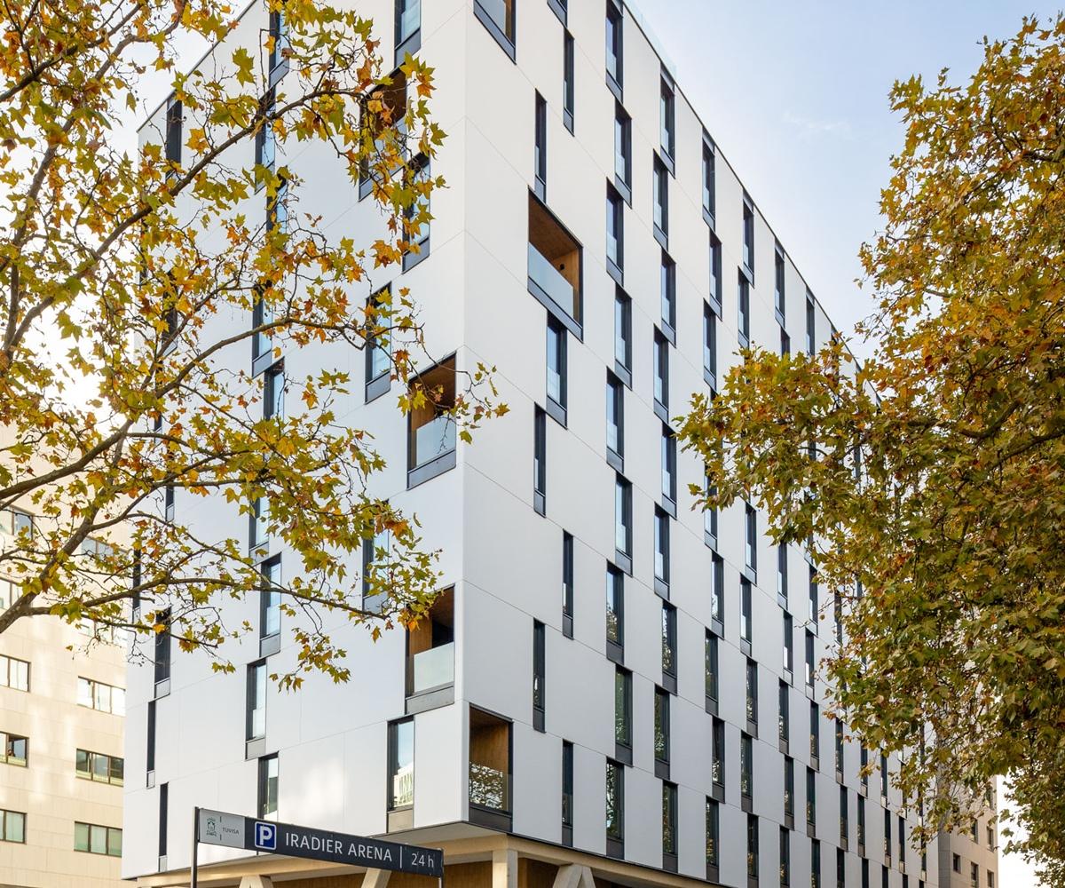 Kora Green City - Aparthotel Passivhaus Vitoria-Gasteiz Exteriér fotografie